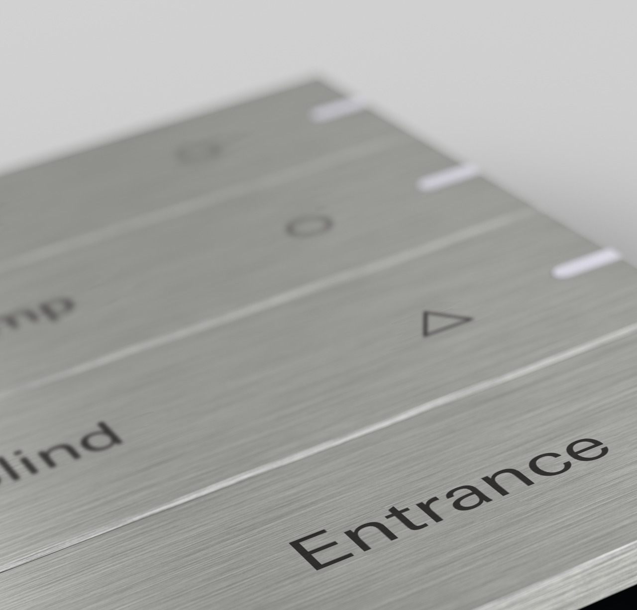 Detail Tastsensor 4 v nerezi